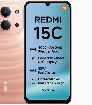 Redmi 15C 128GB (4+4)GB RAM